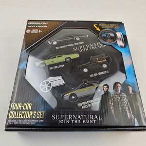 Supernatural Join the Hunt 4 1/64‎ Scale Cars Collector's Set Greenlight